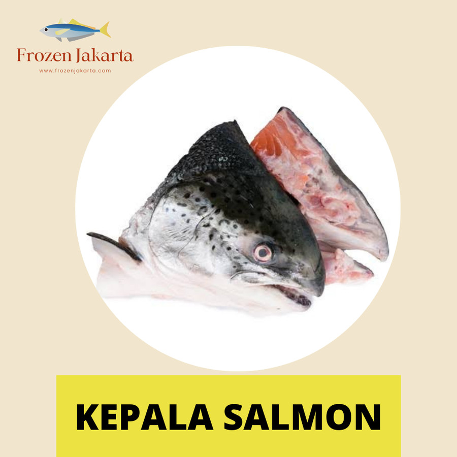 Kepala Ikan Salmon Norwegian