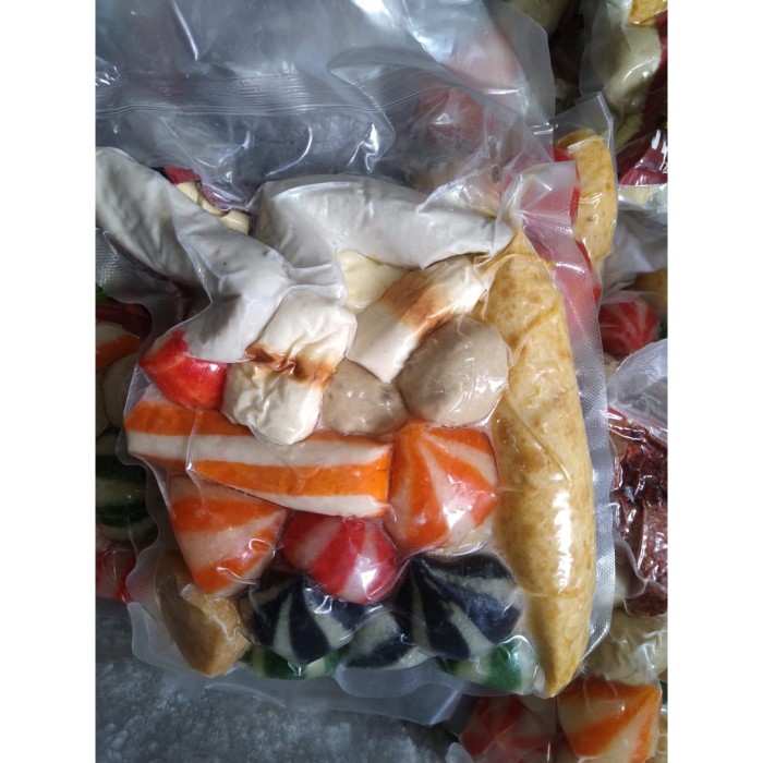 STEAMBOAT BASO MIX SEAFOOD VACUM BUMBU TOMYUM 700GR FROZEN JAKARTA - Gambar 3