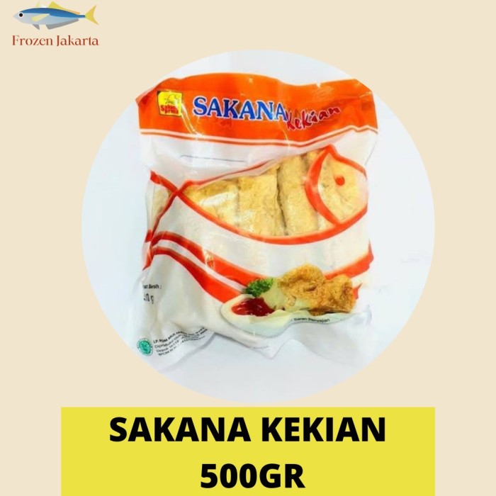 SAKANA Kekian Ikan / Kekkian 500gr Sakana Food Halal FROZEN JAKARTA